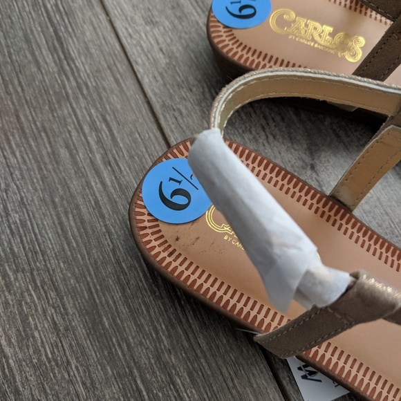 Spring clear!Carlo Carlos Santana pineapple sandal - Picture 3 of 7